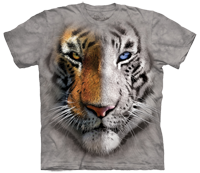 Big Face Split Tiger available now at Novelty EveryWear!